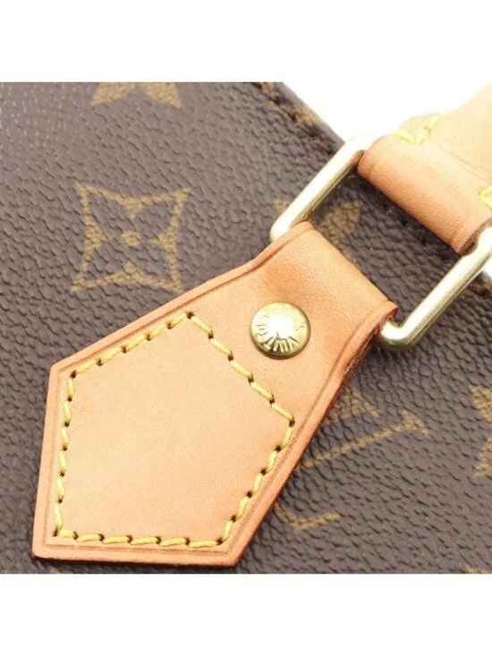 Louis Vuitton Tote Sac Plat Canvas Leather - Picture 11 of 11